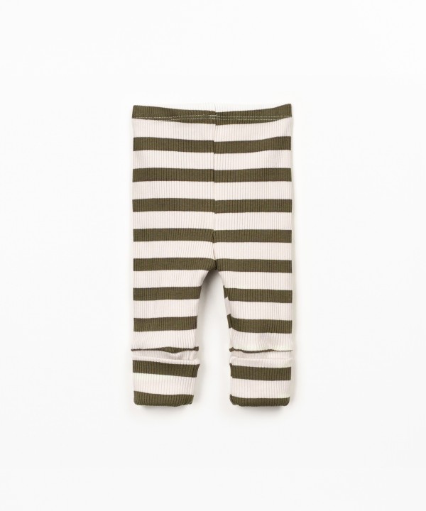 Leggings in cotton and modal blend