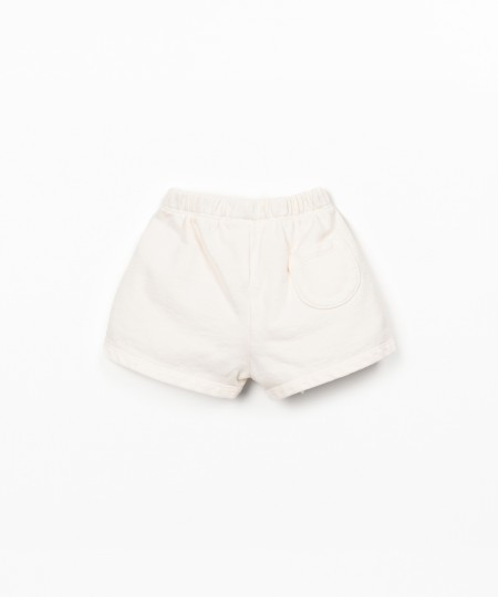 Short en jersey avec motif