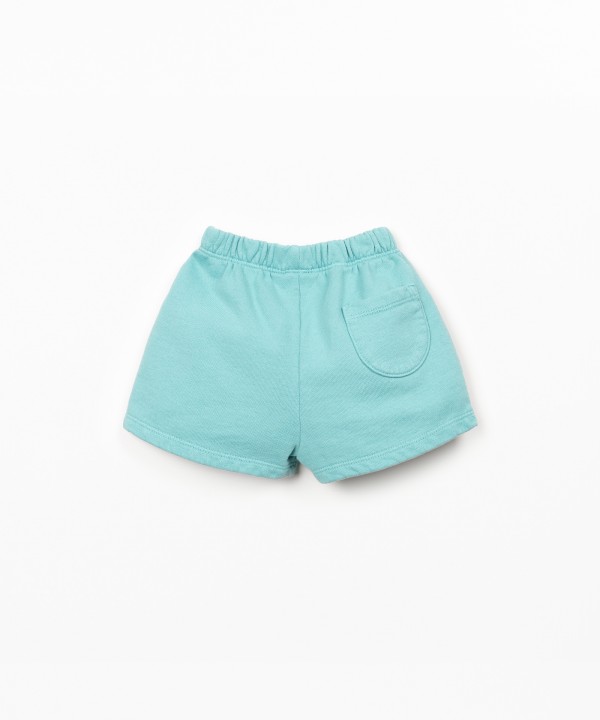 Jersey shorts with design