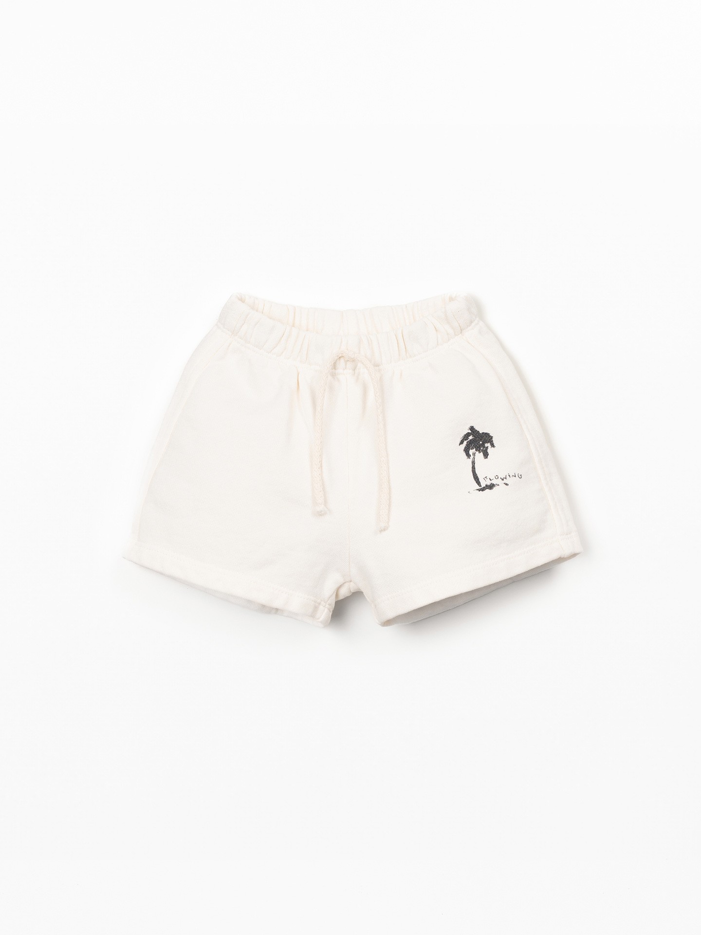 Short en jersey avec motif