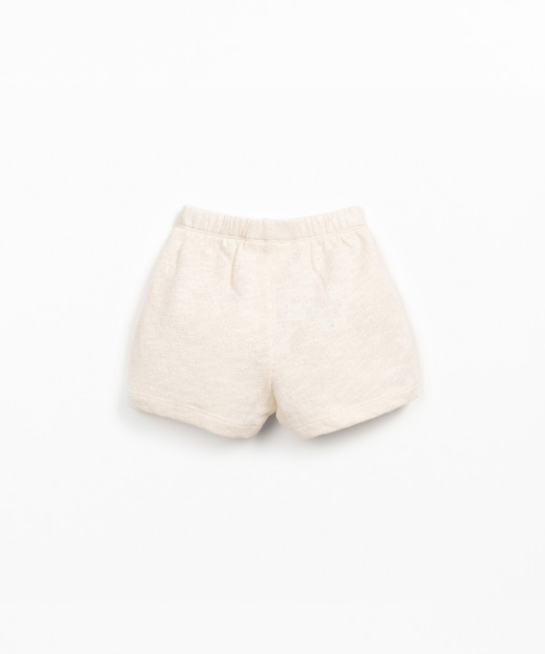 Jersey shorts in organic cotton