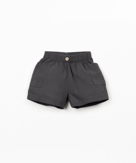 Organic cotton fabric shorts