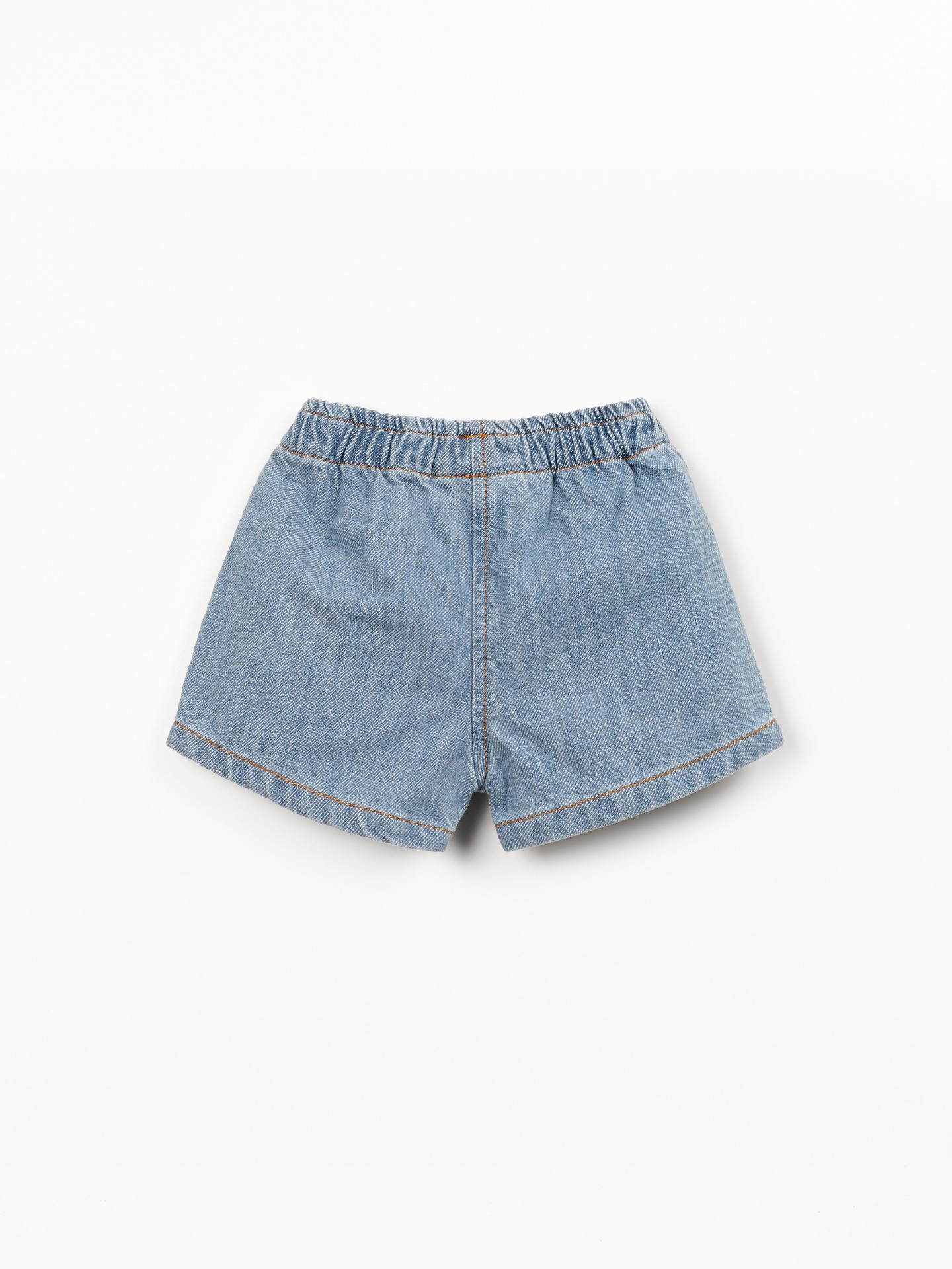 Short en jean en coton