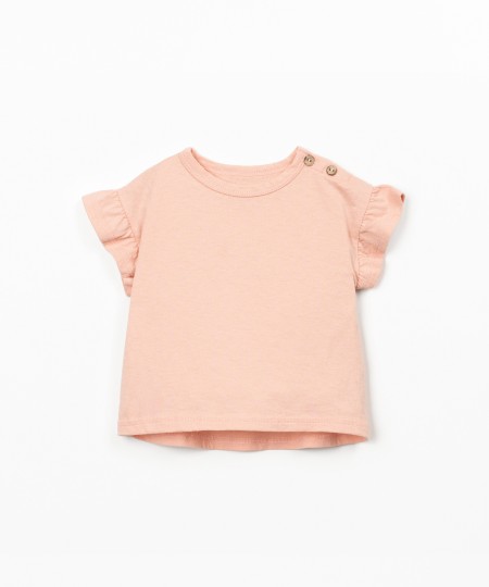 Organic and recycled cotton jersey t-shirt