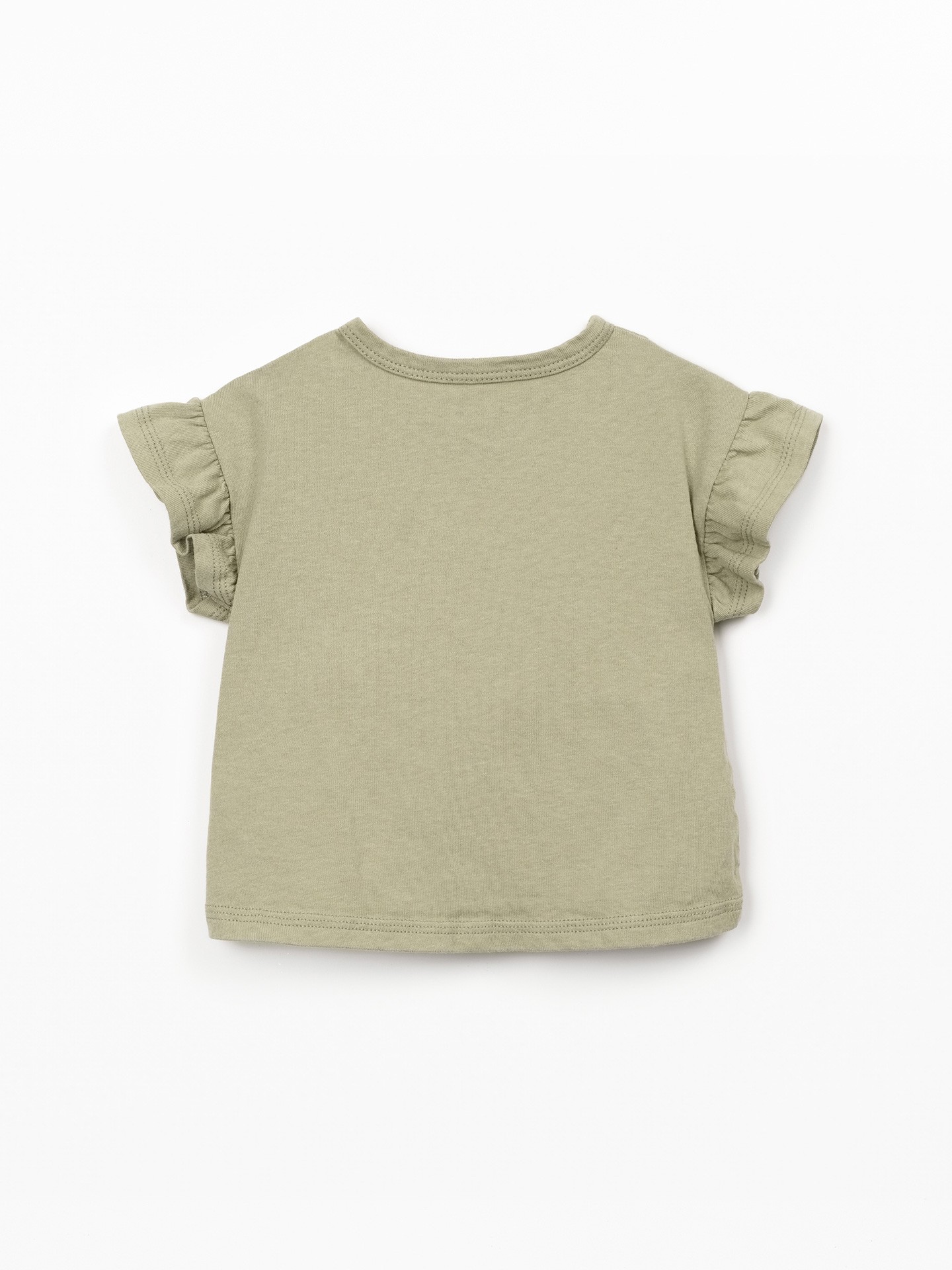 Organic and recycled cotton jersey T-shirt