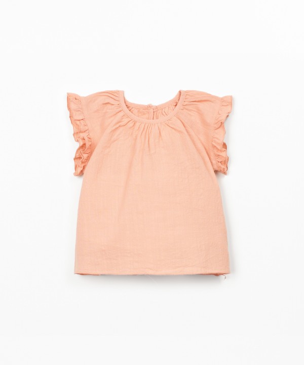 T�nica de tecido em algod�o org�nico