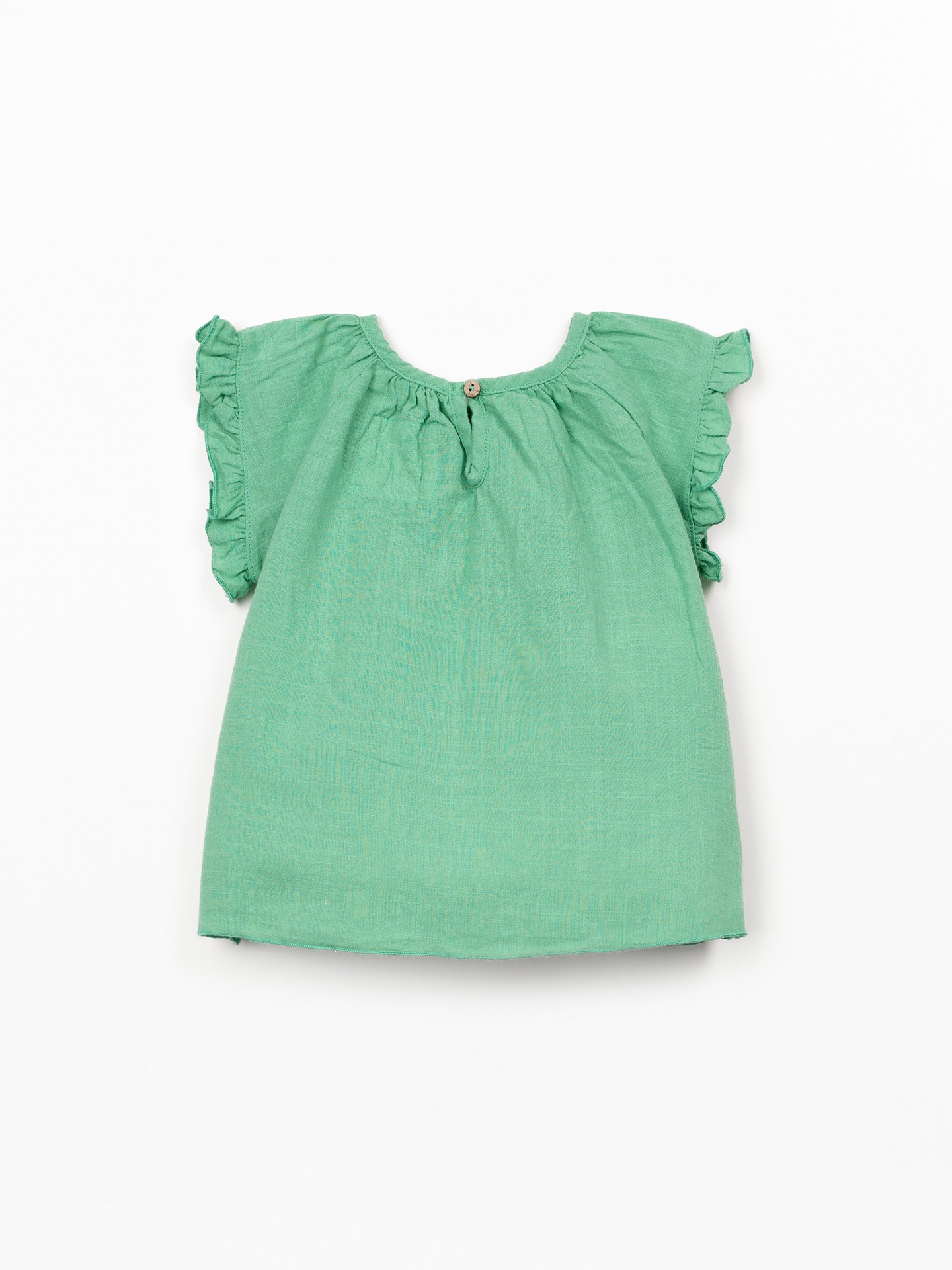 Túnica de tejido de algodón orgánico