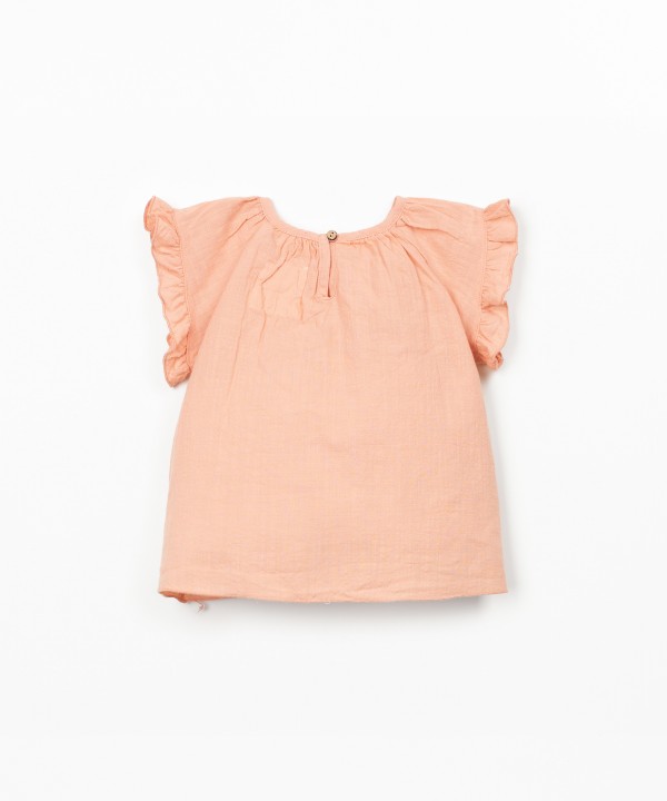 T�nica de tecido em algod�o org�nico