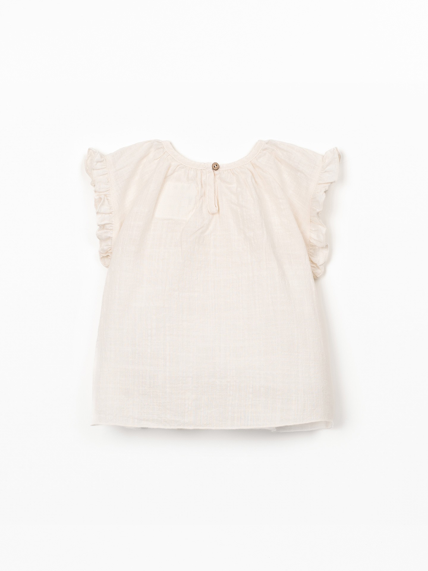 Túnica de tejido de algodón orgánico