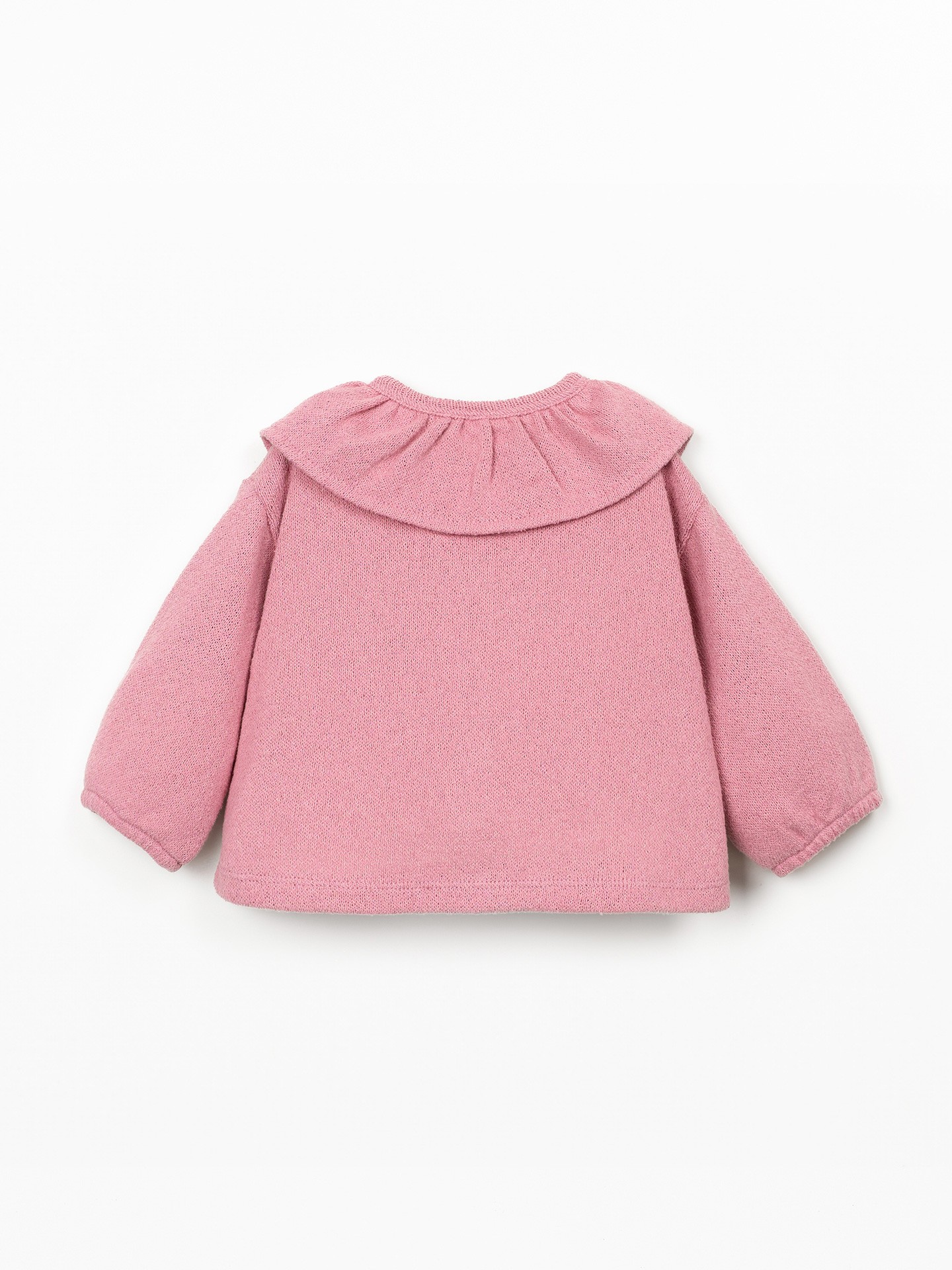 Casaco com mistura de algodão e fibras recicladas