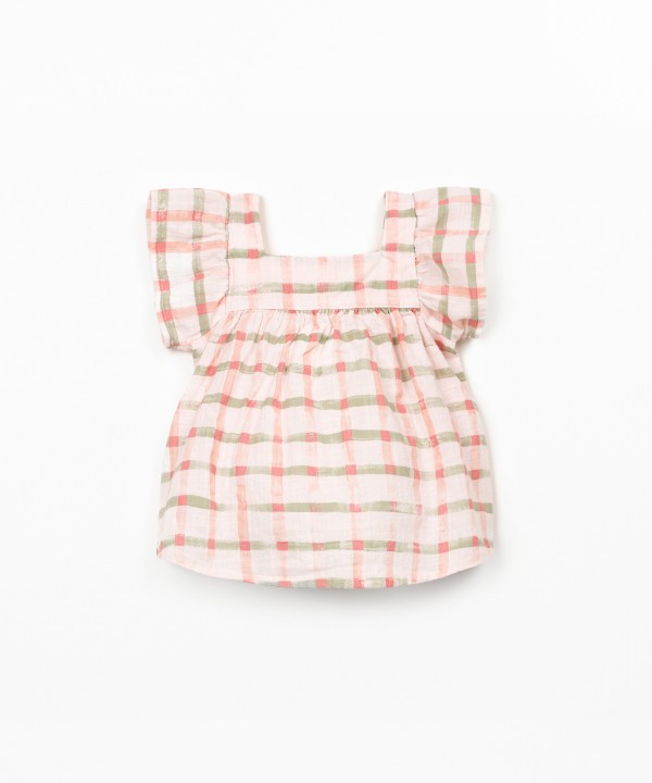 Tunic in organic cotton fabric