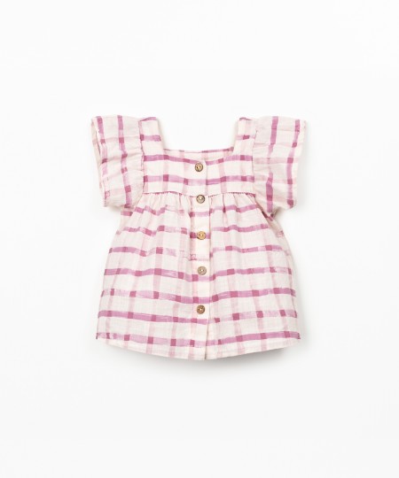 Tunic in organic cotton fabric