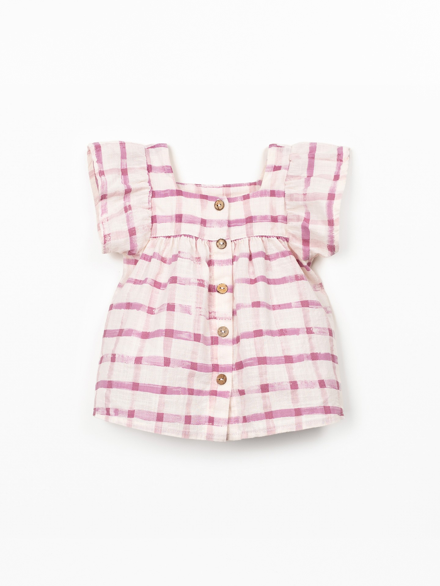 Tunic in organic cotton fabric