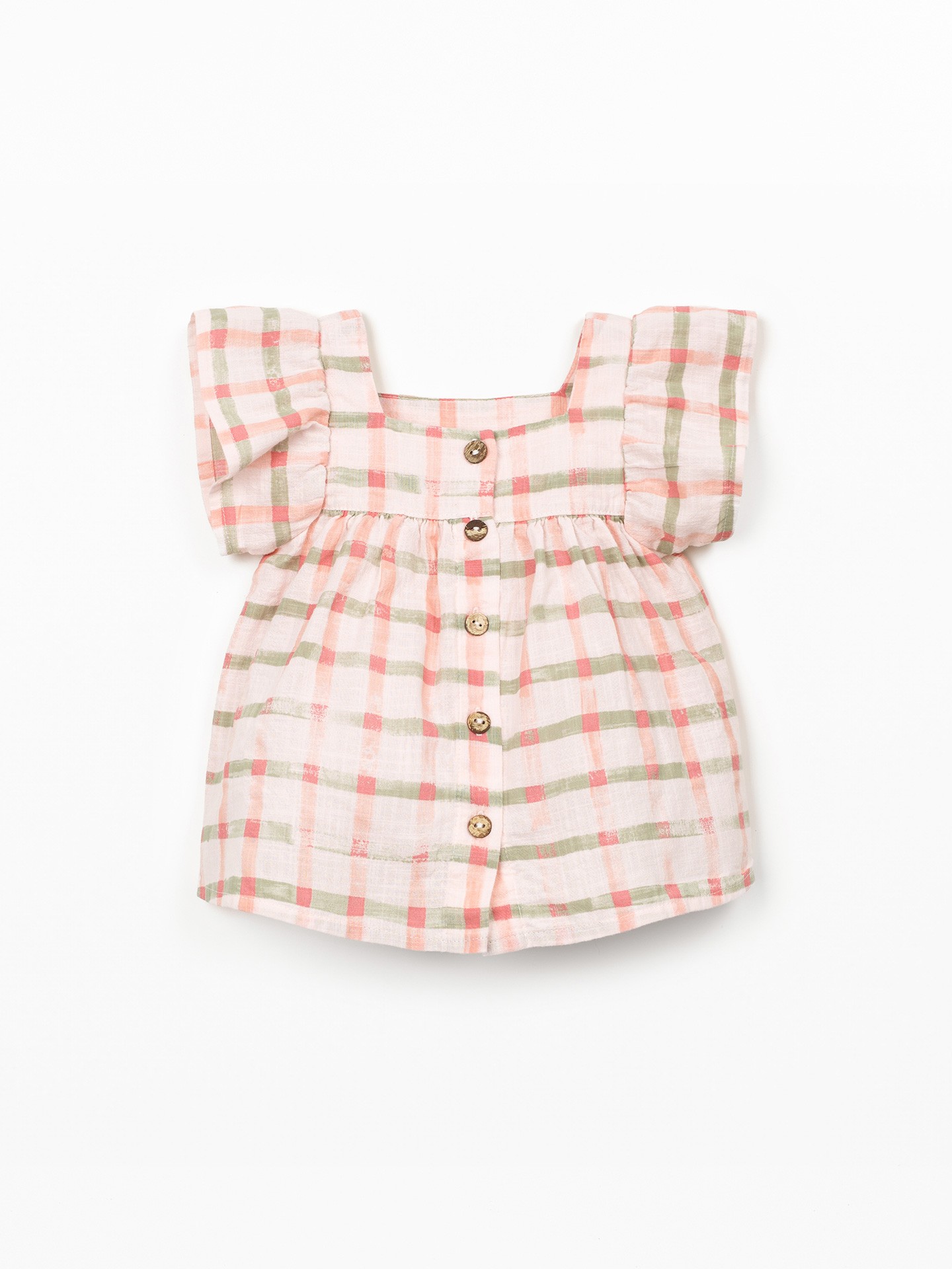 Tunic in organic cotton fabric