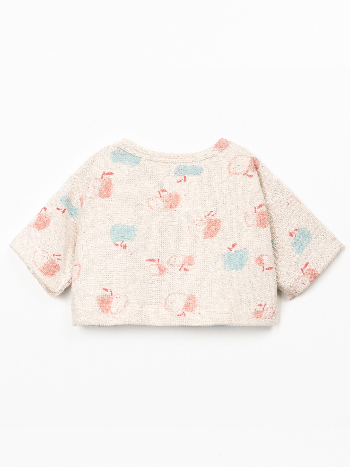 Sweater with apple print