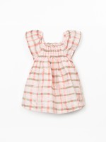 Vestido de tecido em fibras naturais