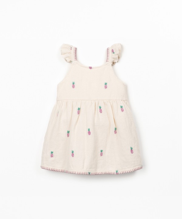 Pineapple print dress