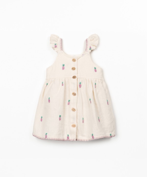 Pineapple print dress