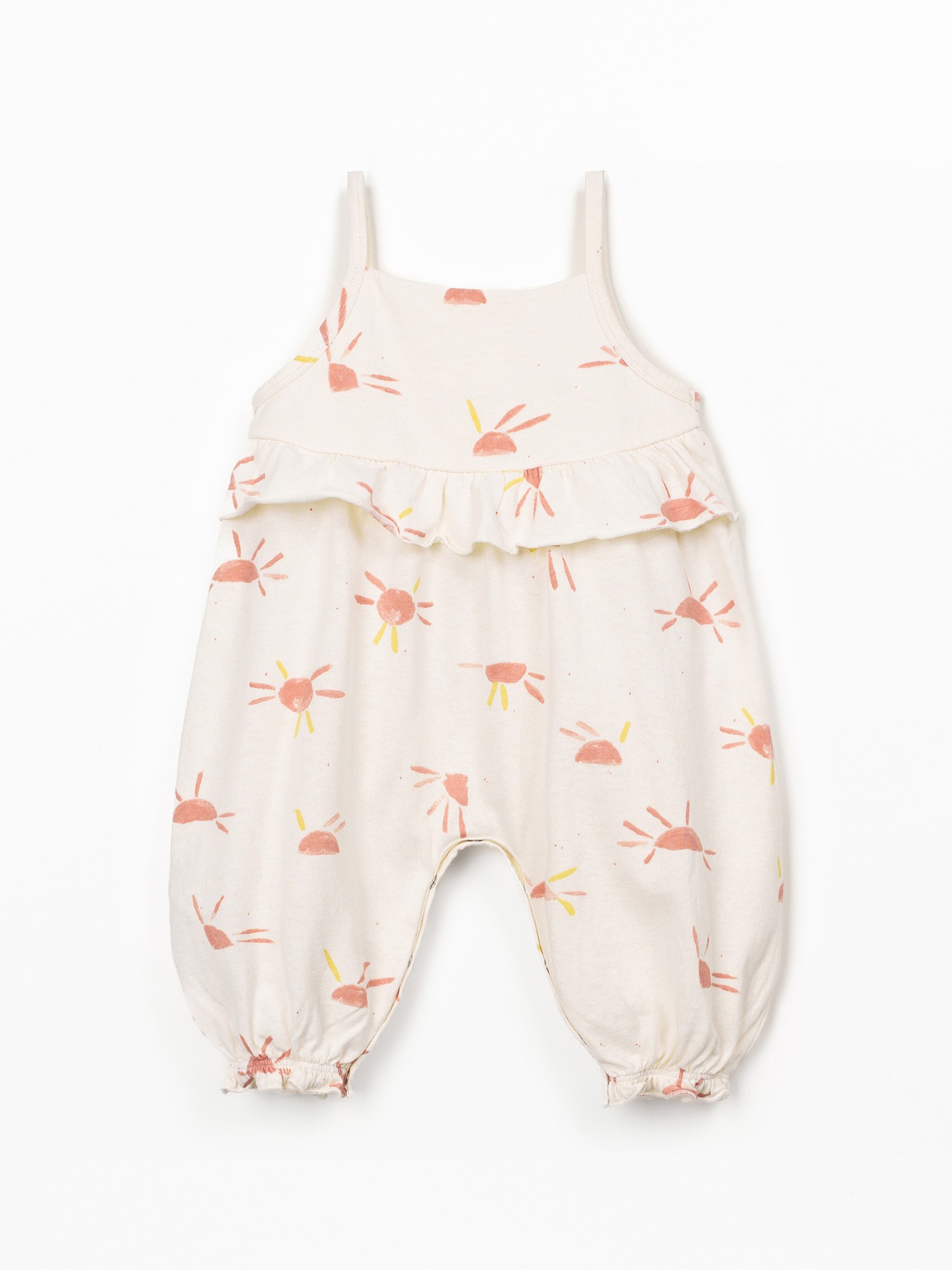 Macacão de malha com estampado