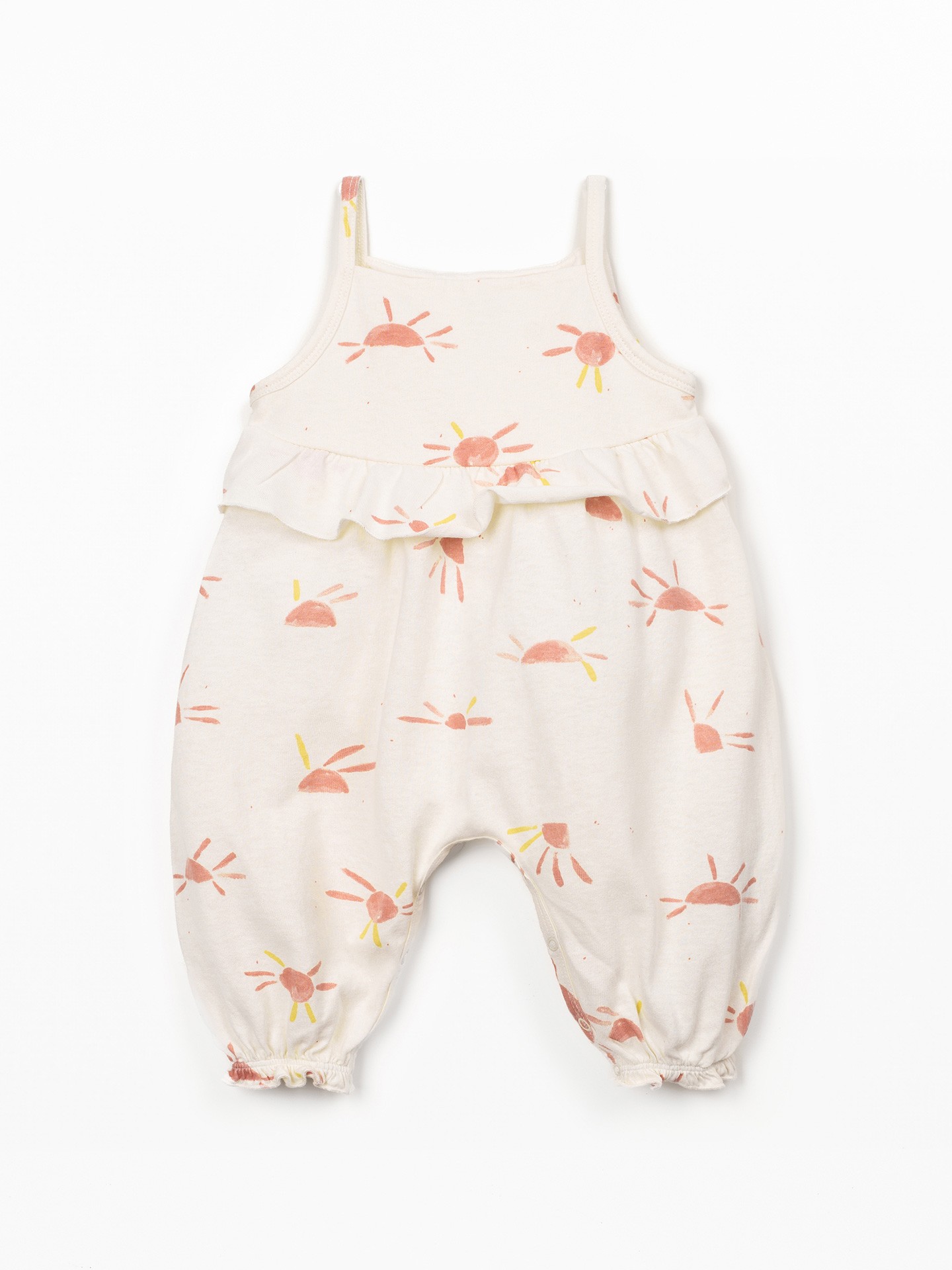 Macacão de malha com estampado