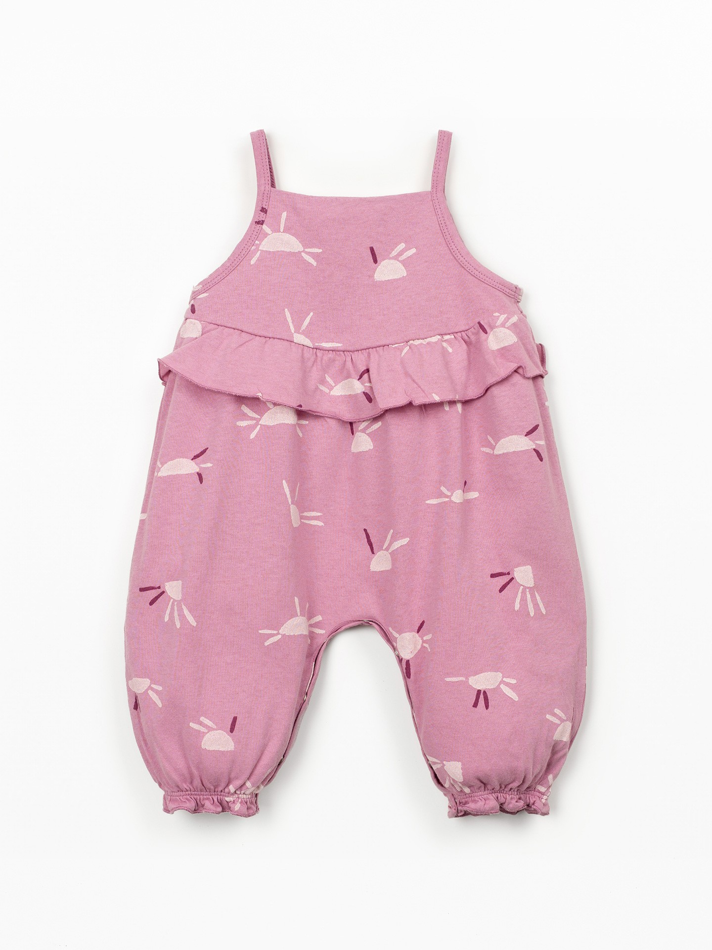 Macacão de malha com estampado