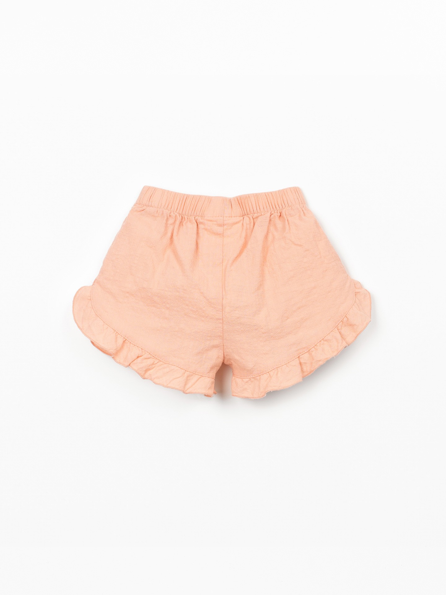 Pantalón corto de tejido de algodón orgánico