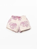 Jersey shorts with a blend of regenerative cotton and recycled cotton