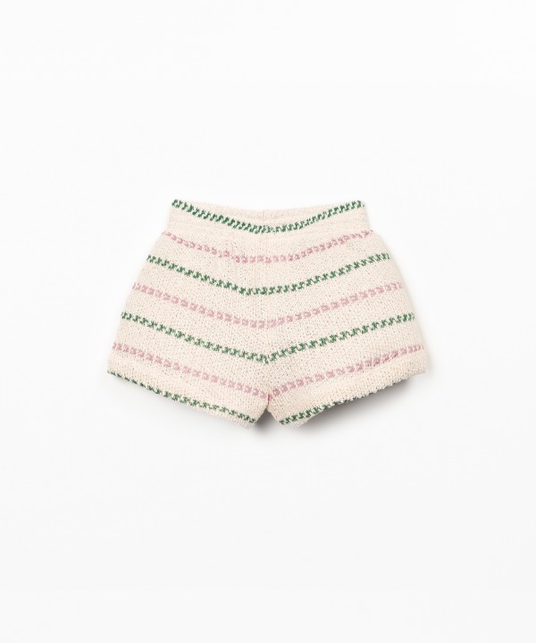 Jersey shorts with Re(Play) yarn