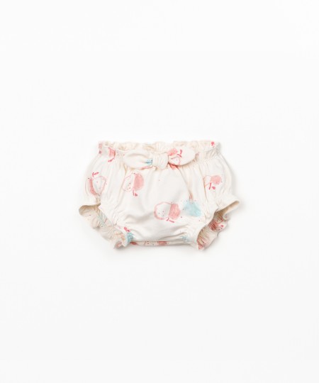 Swim briefs with print