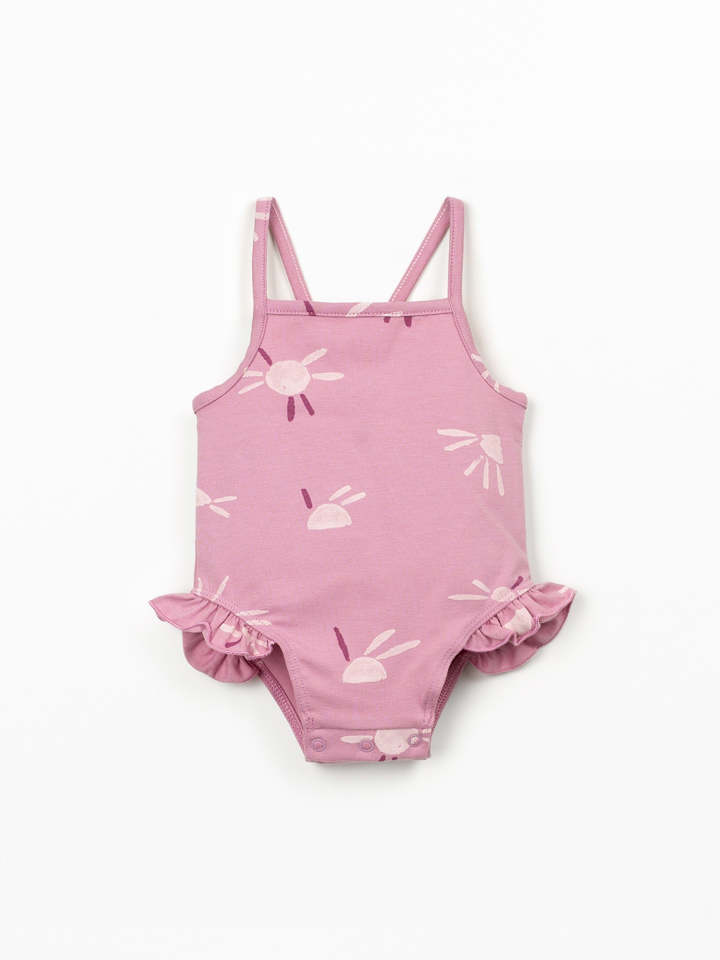 Maillot de bain imprimé en coton biologique