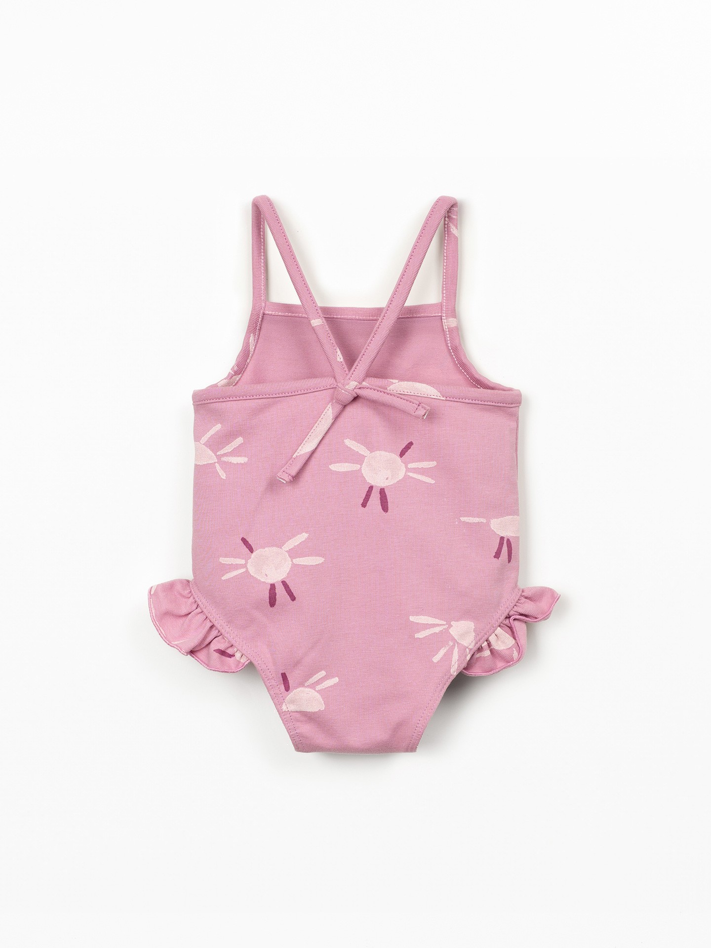 Maillot de bain imprimé en coton biologique