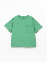 T-shirt com bolso no peito