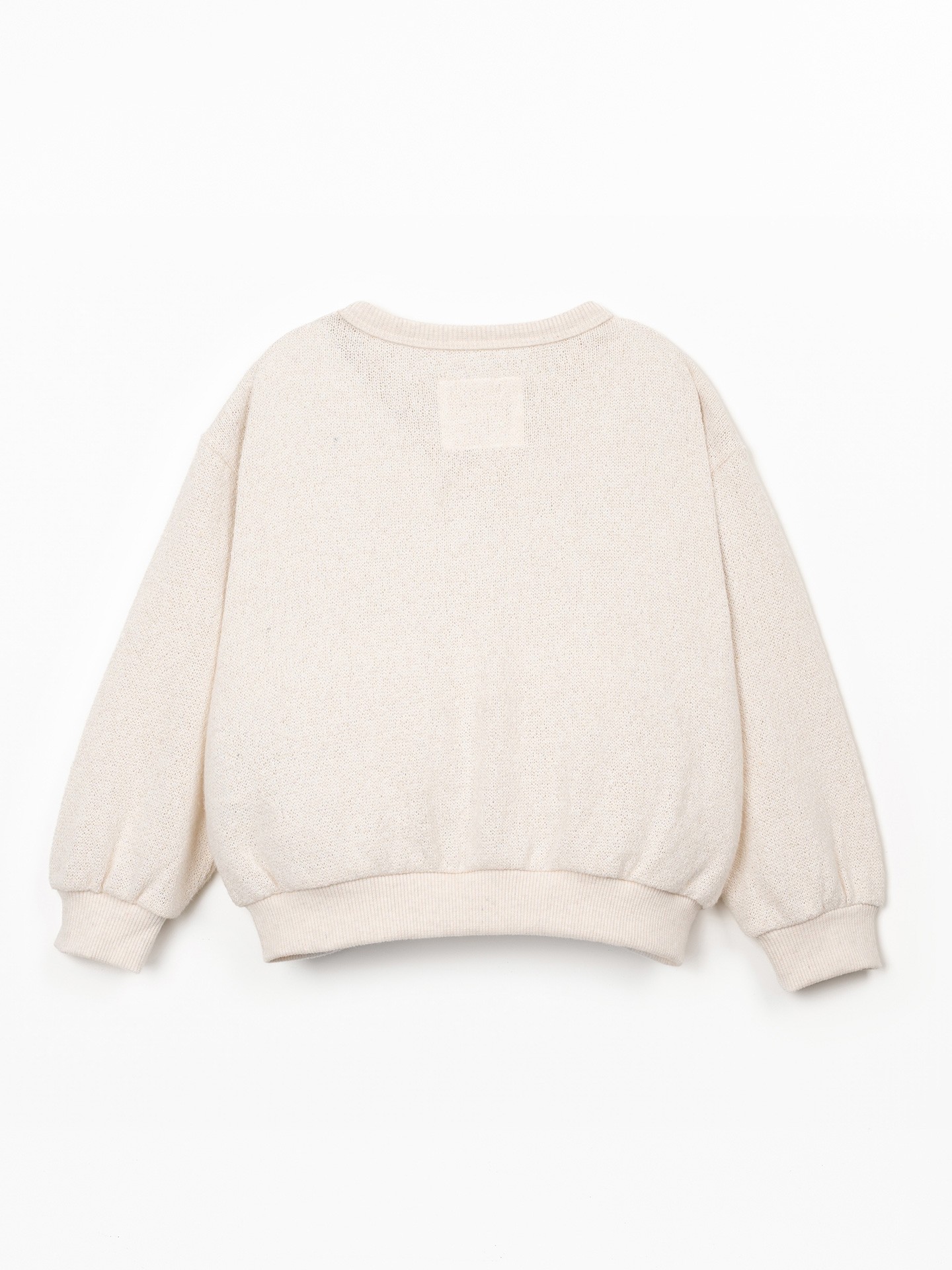 Casaco em mistura de algodão e fibras recicladas