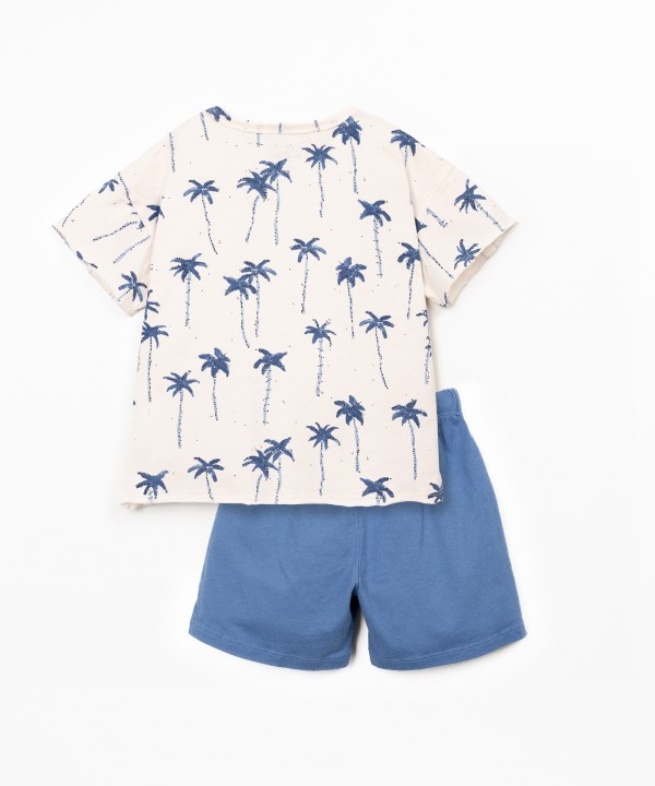 Jersey pyjamas in organic and recycled cotton