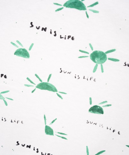 Camiseta anti-UV con estampado de sol