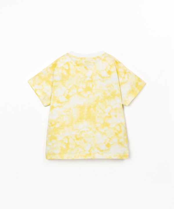 T-shirt in mixture of organic cotton and recycled cotton