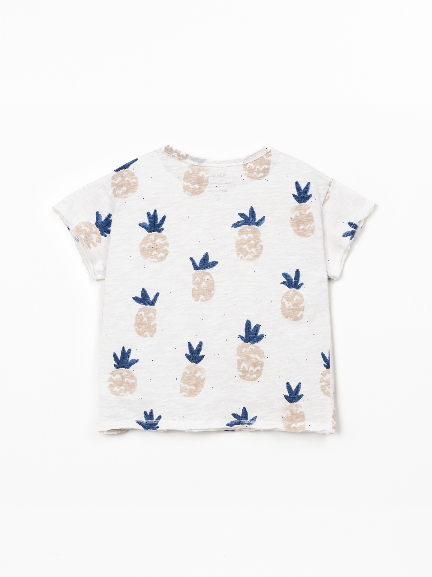 T-shirt com estampado de ananases