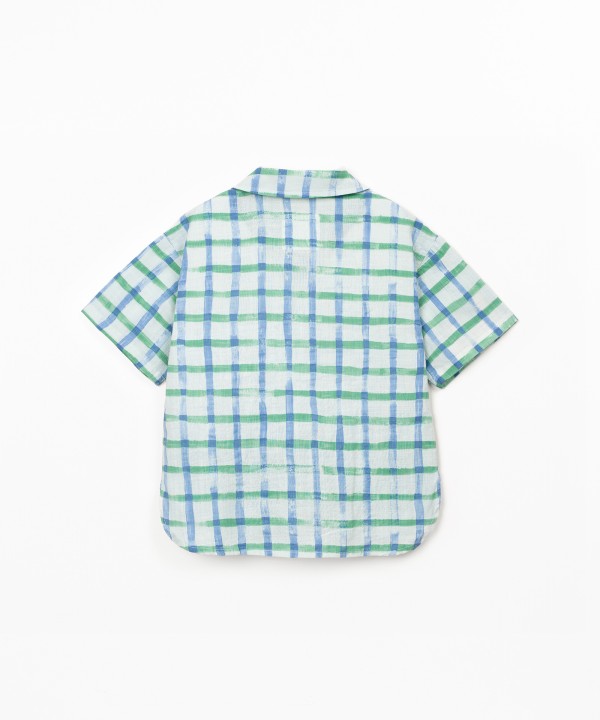 Camisa de tecido com estampado