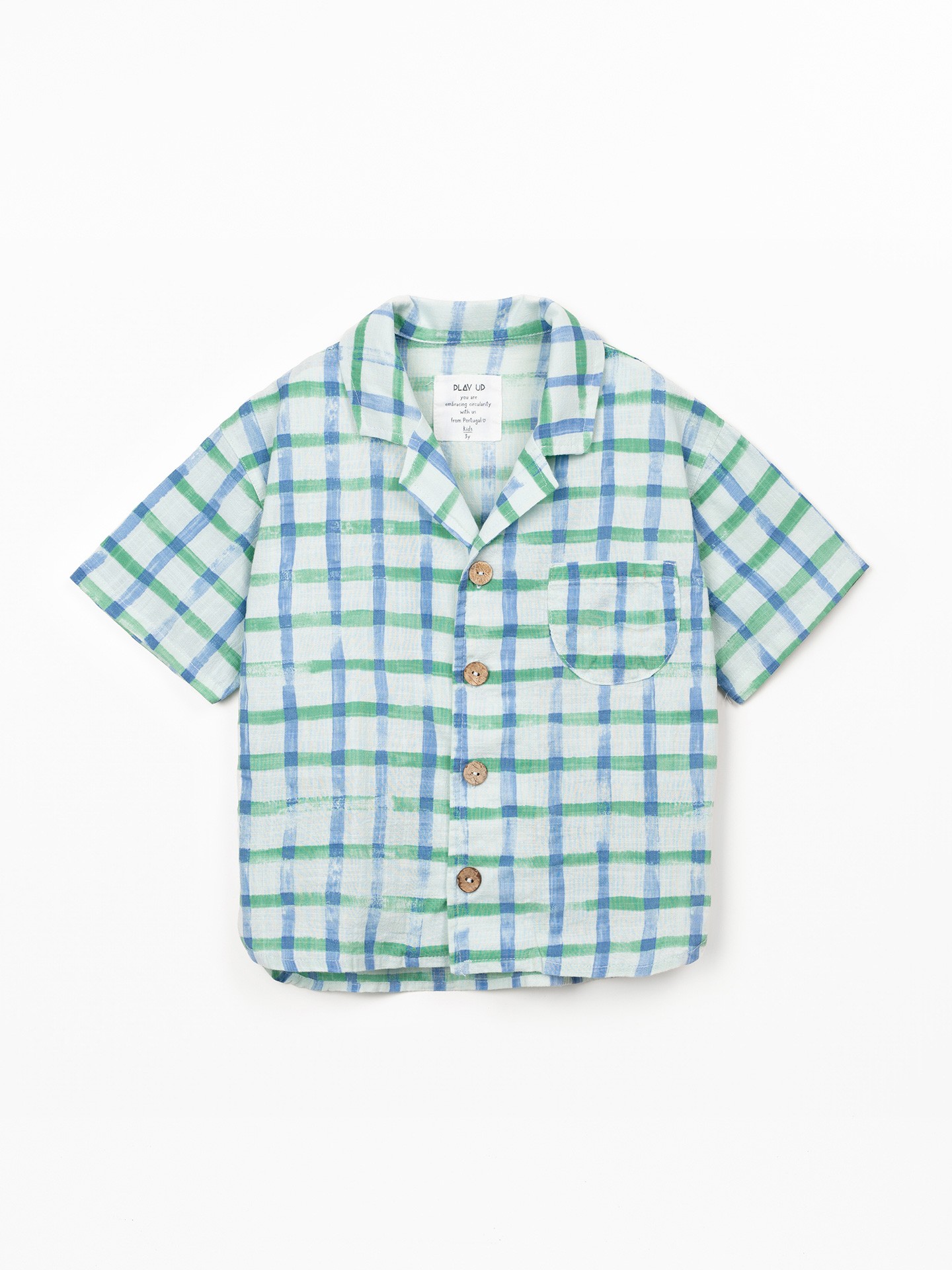 Camisa de tecido com estampado