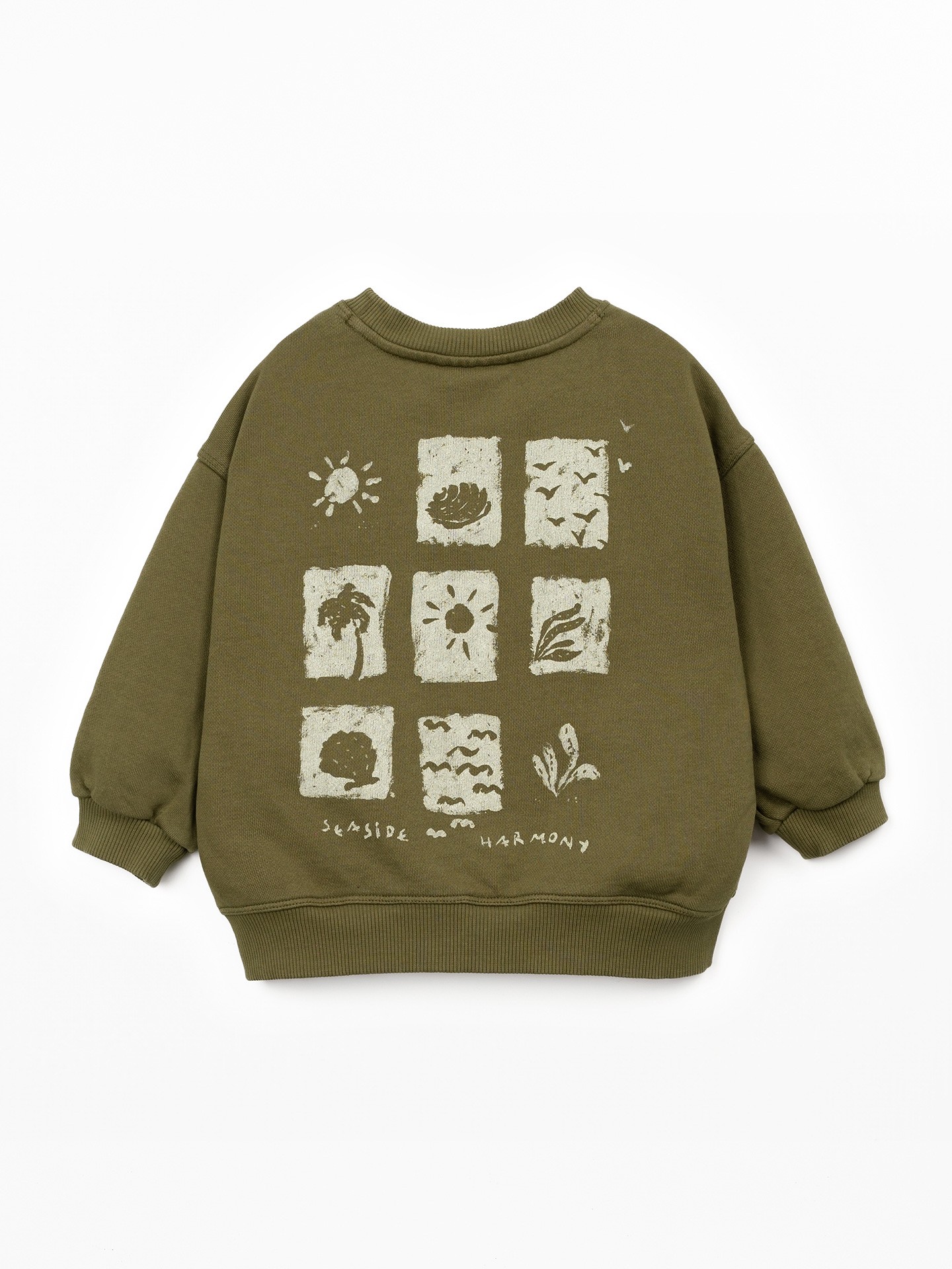 Camisola com ilustração nas costas