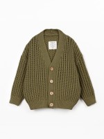 Casaco de malha tricot