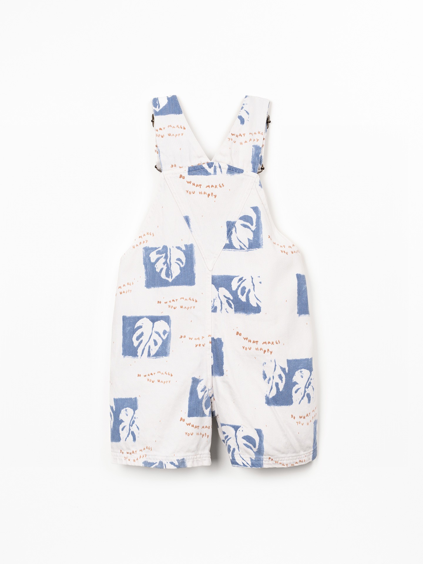 Tuta in cotone con stampa