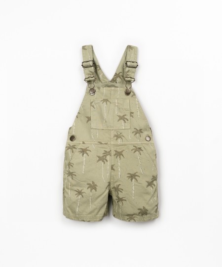 Combinaison en coton avec imprim?