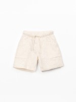 Calção de malha com bolsos Calção de malha com bolsos