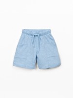 Calção de malha com bolsos Calção de malha com bolsos