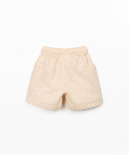 Pantalones cortos de tejido con cordón ajustable