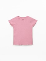 Ribbed jersey T-shirt