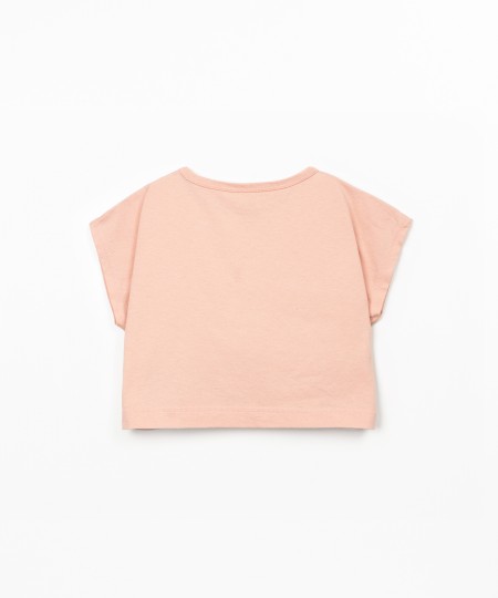 T-shirt en mélange de coton biologique et coton recyclé