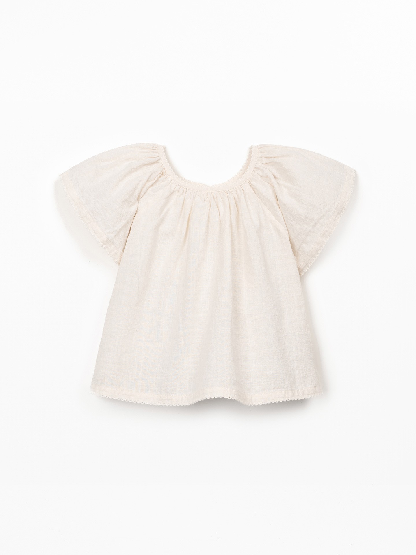 Túnica de tecido em algodão orgânico