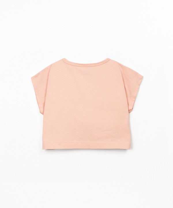 T-shirt mistura de algod�o org�nico e algod�o reciclado